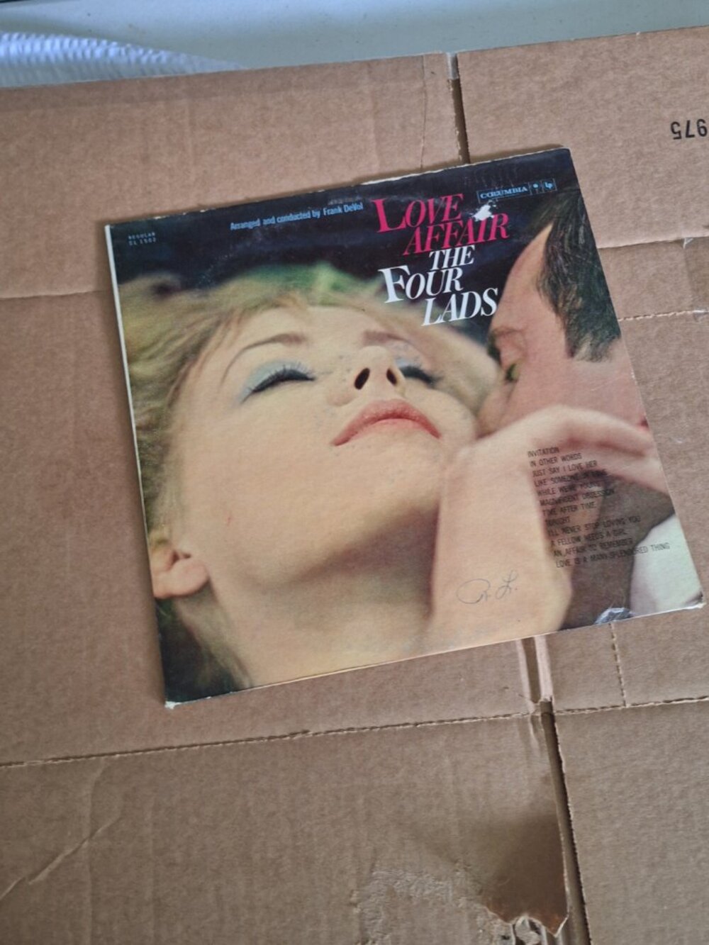The four lads love affair lp record